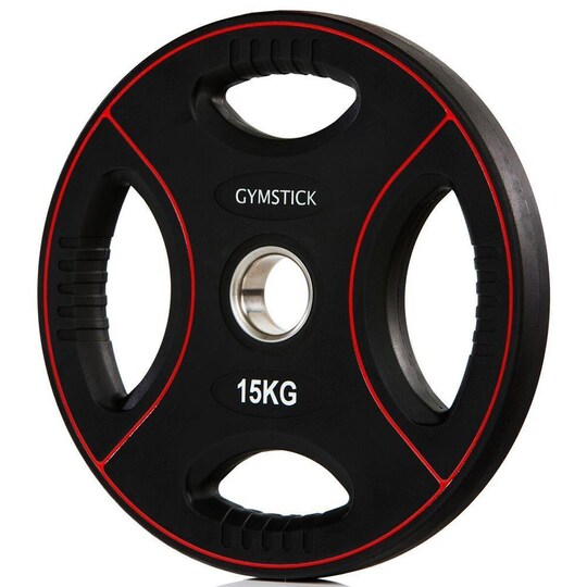 Gymstick Pro PU Weight Plate 50 mm 15 kg
