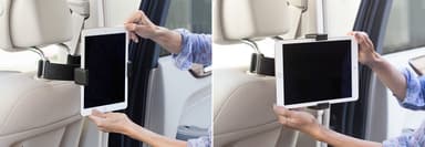Kenu Airvue nettbrettfeste for bil (sort)