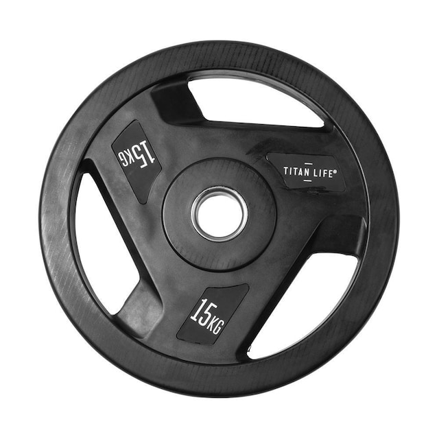 TITAN LIFE PRO Weight Disc Rubber 50 mm 15 kg