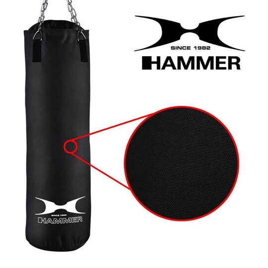 Hammer Boxing Hammer Punching Bag Fit - Black 20 kg