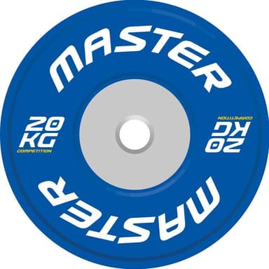Master Fitness Master Competition Plate 50 mm 20 kg