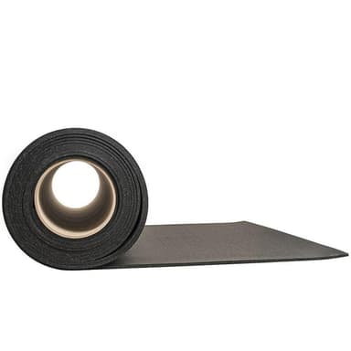 Master Fitness Gymgulvrull 6 mm sort/grå