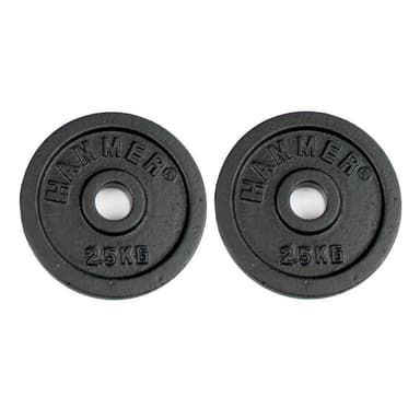 Hammer Sport Hammer Weight Discs 30 mm 2 x 2,5 kg