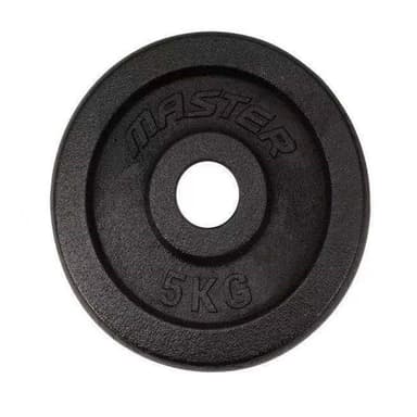 Master Fitness Skolvikt 30 mm, Vektskiver Jern 5 kg