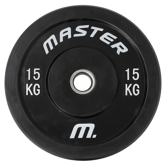 Master Fitness Master Bumperplate 50 mm 15 kg
