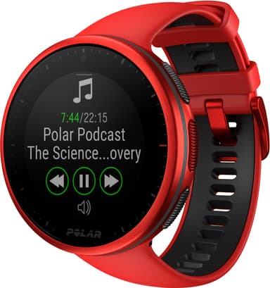 Polar Vantage V2 HR multisportsklokke (rød)