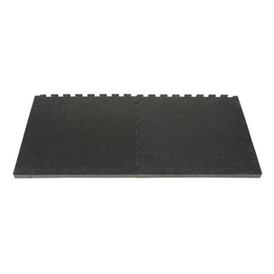 Finnlo Floor Mat 6 pieces black, professional