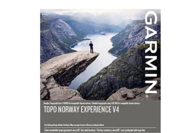 Garmin TOPO Norge Experience v4 - Garmin microSD™-/SD™-kort