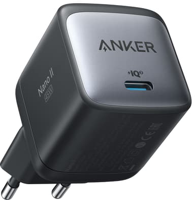 Anker Nano II 45W lader (sort)