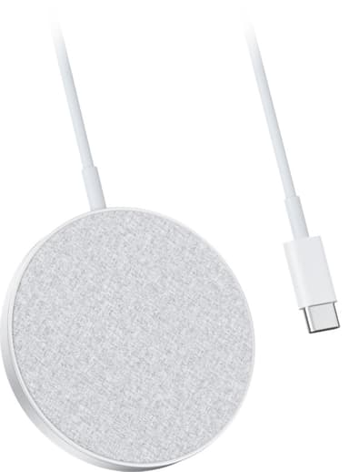 Anker PowerWave II Magnetic Pad trådløs lader (sølv)