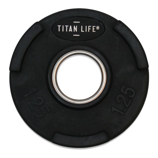 TITAN LIFE PRO Weight Disc Grip Rubber 50 mm 1,25 kg