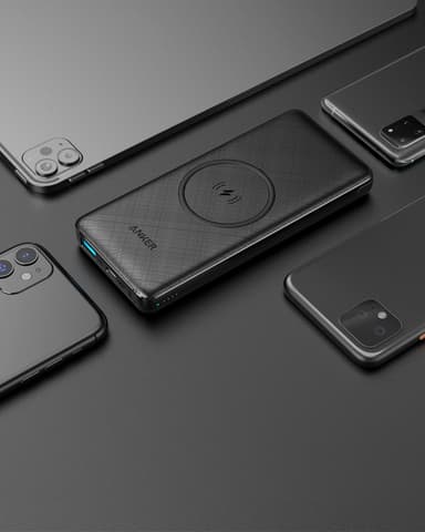 Anker PowerCore III 10K trådløs powerbank