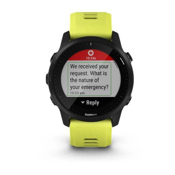 Garmin Forerunner® 945 LTE, Gul HRM-pakke