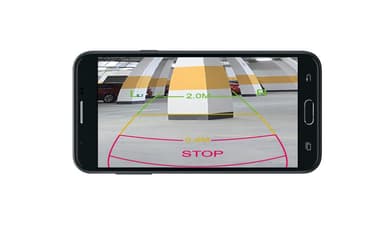 Technaxx WiFi rear camera, IP67, IR LED, 480p, black