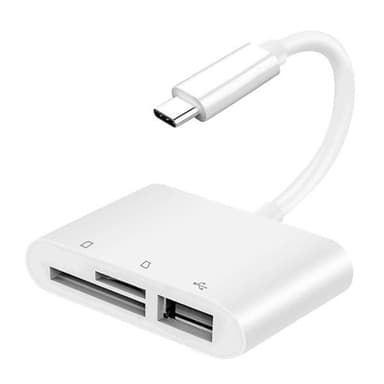 3i1 USB-C till SD, TF och USB-A