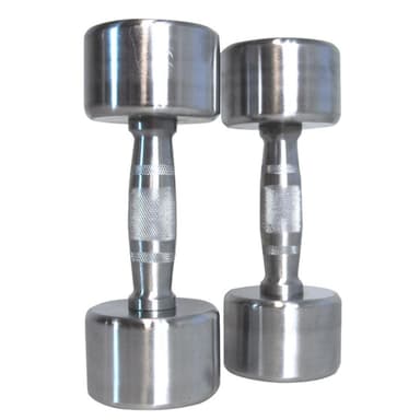 FitNord Chrome dumbbells PRO (pair) 6 kg