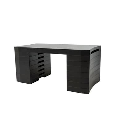 Fitwood SNÖBLOCK - TRAINING TABLE Black Embedded Wood