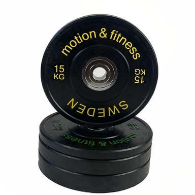 Motion & Fitness PRO Training Bumper Plate 15 kg Elkjøp