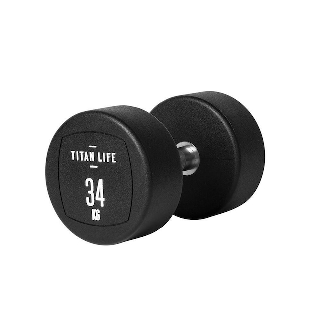 Titan Life PRO Dumbbell PU 34 kg