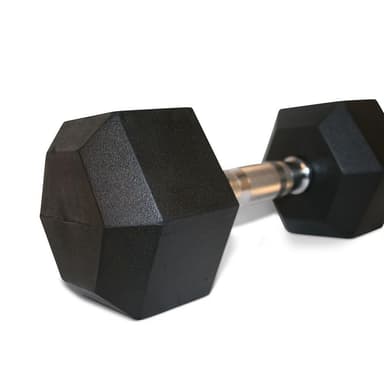 Titan Life PRO Hex Dumbbell Rubber 10 kg