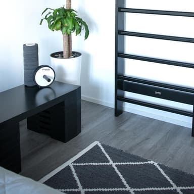 Fitwood SNÖBLOCK - TRAINING TABLE Black Embedded Wood