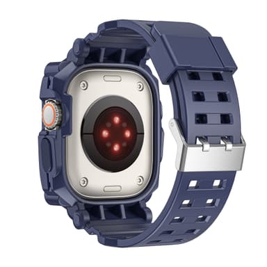 INF Beskyttelsesveske og armbånd for Apple Watch Ultra 49mm Mørke blå