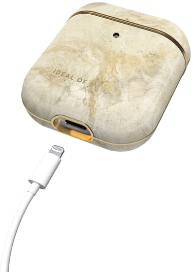 iDeal of Sweden AirPods Gen 1/ 2 deksel (Sandstorm Marble)