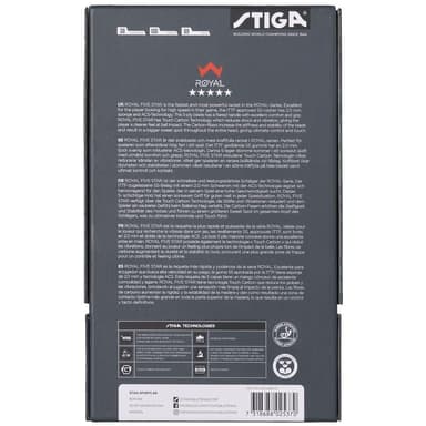 STIGA Royal Five Star Carbon