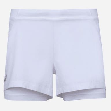Babolat Exercise Short Girl Vit/Blå 10-12 ÅR