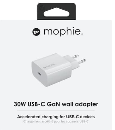 Mophie Speedport 30W GaN vegglader