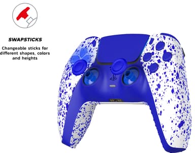 King PS5 Prime trådløs kontroller (blå)