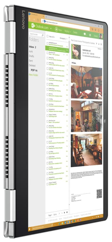 Lenovo Yoga 710 2-i-1 PC 14" (sølv)