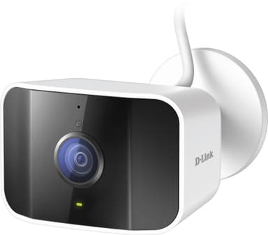 D-Link Mydlink 2k QHD utendørskamera (hvit)