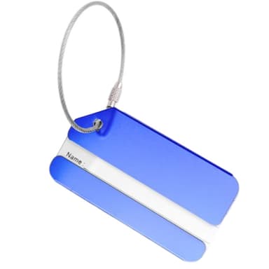 Bagasjelapp Blå
