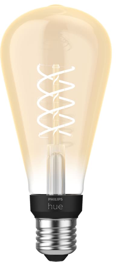 Philips Hue W lyspære 7,2W Filament ST72 E27