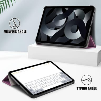 Apple iPad 10.9 2022 Slim Fit Trefoldelig Deksel - Lilla