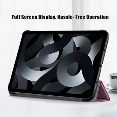 Apple iPad 10.9 2022 Slim Fit Trefoldelig Deksel - Lilla