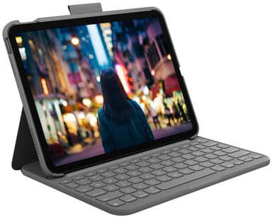 Logitech Slim Folio iPad 10,9" tastatur til nettbrett