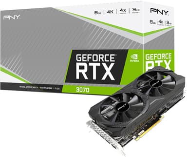 PNY GeForce RTX™ 3070 8GB UPRISING Dual Fan LHR