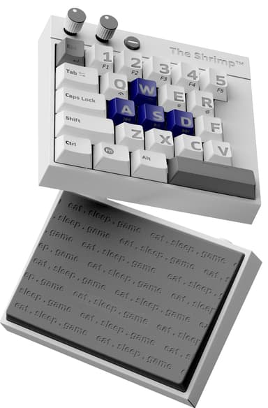 The Shrimp Model 1 mekanisk gamingtastatur (vitello)