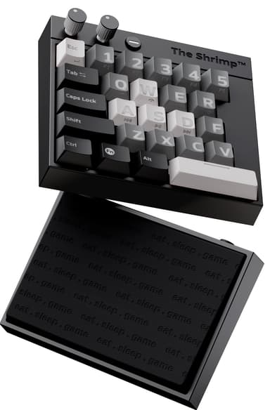 The Shrimp Model 1 mekanisk gamingtastatur (monochrome)