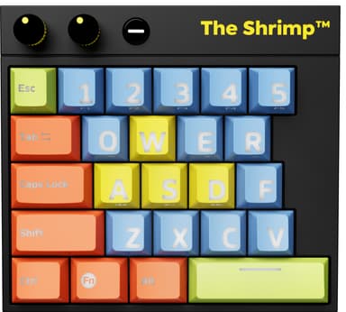 The Shrimp Model 1 mekanisk gamingtastatur (bomber)
