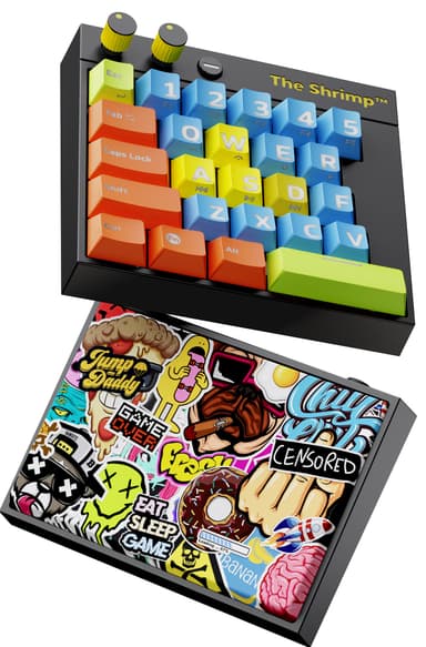 The Shrimp Model 1 mekanisk gamingtastatur (bomber)
