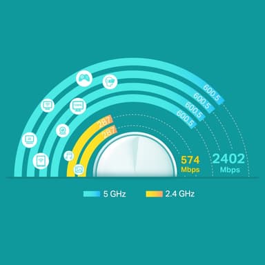 TP-Link Deco X60 V3.2 mesh WiFi 6 sett (3-pakning)
