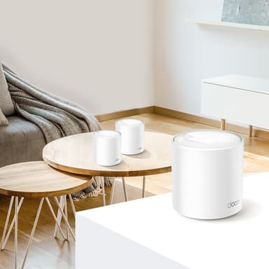 TP-Link Deco X60 V3.2 mesh WiFi 6 sett (3-pakning)