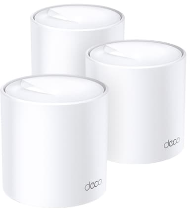 TP-Link Deco X60 V3.2 mesh WiFi 6 sett (3-pakning)