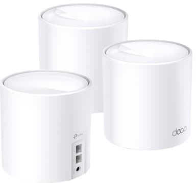 TP-Link Deco X60 V3.2 mesh WiFi 6 sett (3-pakning)
