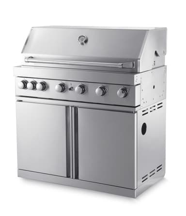 Myoutdoorkitchen - Frittstående gassgrill med 6 brennere og infravarme