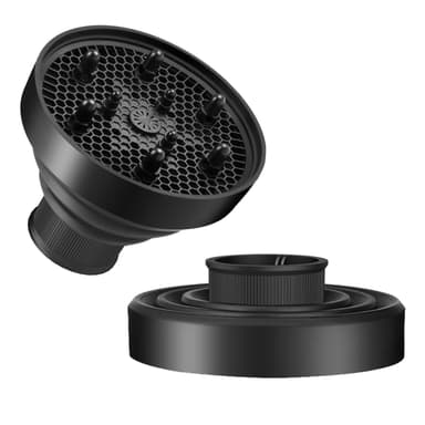 Diffuser for hårføner silikon Svart