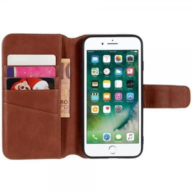Nordic Covers Apple iPhone 7/8/SE Etui Essential Leather Maple Brown